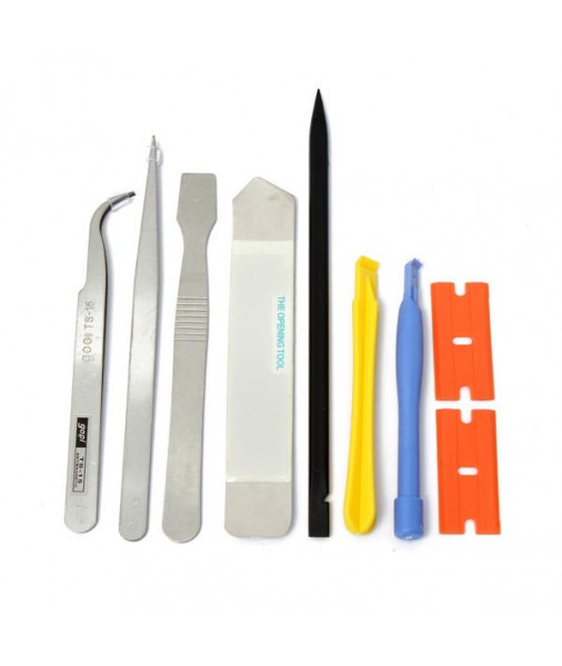 9 in 1 Repairing Opening Pry Tools For Cell Phone Laptop Repair Kit