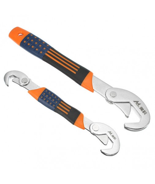 2Pcs Universal Quick Adjustable 6-32mm Multi-function Wrench Spanner